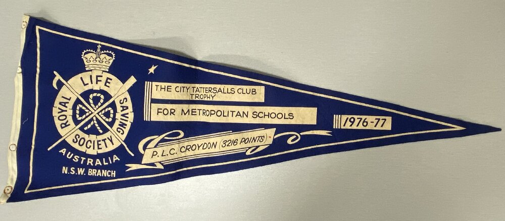 Prize Ribbon: RLSS City Tattersalls Club Trophy 1976-1977