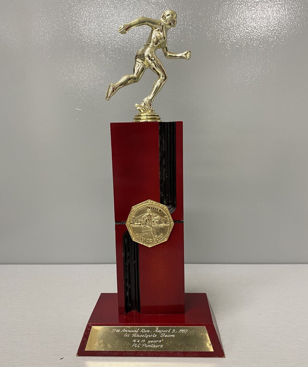 Trophy: The Sun City to Surf 11th Annual Run August 9, 1987